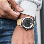 Zinvo Luxury Men’s Blade Wrist Watch - Premium Italian Leather Watch Band - 44mm Turbine Watch - Automatic Movement