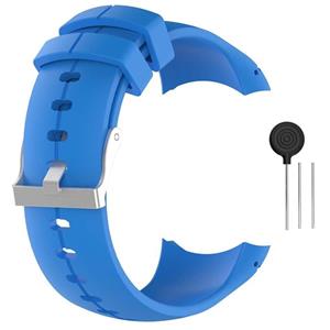 StrapsCo Silicone Rubber Replacement Watch Band Strap Compatible with Suunto Spartan Ultra 