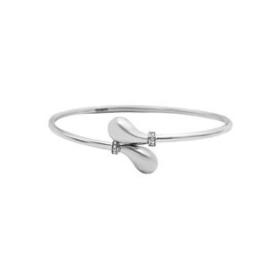 النگو دو اشک دامله نگینی سفید