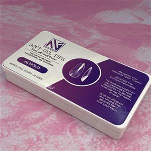 تیپ ژلیکس ناخن یانگ بادامی YOUNG Almond تعداد 360 عددی