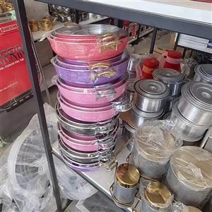 سرویس تابه روحی رنگی 3 پارچه کد 4956