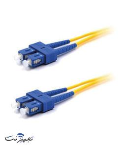 پچ کورد فیبرنوری  SC_SC  UPC ده متری سینگل مود داپلکس 3 میلی متر