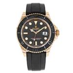 Rolex Yacht-Master 40 Everose Gold Ceramic Bezel Rubber Strap 116655