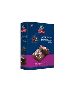 پودر کیک نیمه آماده براونی زر ماکارون 400 گرم