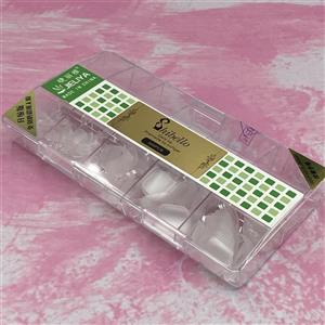 تیپ ژلیکس ناخن 500 عددی پا شیبلو SHIBELLO