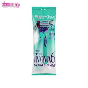 خودتراش زنانه 6 لبه مدل Inova 6 بسته 1 عددی مستر شیو