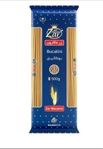 ماکارونی بوکاتینی زر ماکارون قطر 2.5 - 500 گرم