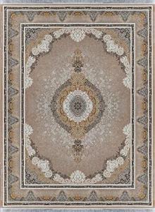 فرش آراد کاشان 1200 شانه طرح سیلویا (برجسته)