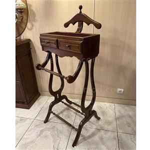 جا کتی چوبی ایستاده (جالباسی ایستاده با کشو) مدل 16266