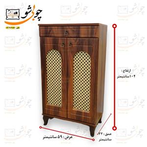 جاکفشی حصیری ۲ درب