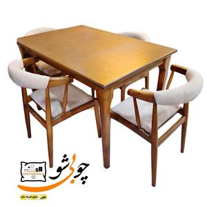 میز ناهار خوری مدل دیپلمات به همراه صندلی دیپلمات