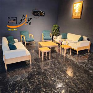 مبلمان راحتی هشت نفره مدل بارکو