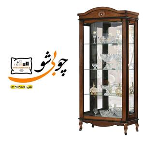 بوفه چوبی مدل رومانتیک(تک درب)