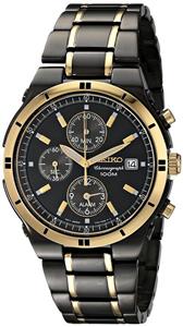 Seiko Men's Two-Tone Chronograph Dress Watch 