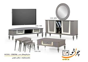 ست میز و کنسول مدل کریستال