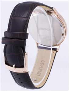 ساعت مچی سیکو مدل SGEH88P1 SEIKO Brown Leather Watch-SGEH88P1