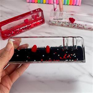 گجت عاشقانه طرح لاو دکوراتیو معلق جا قلمی دار کد goo04