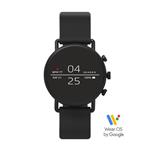 Skagen Connected Falster 2 Stainless Steel Touchscreen Smartwatch with Heart Rate, GPS, NFC, and Smartphone Notifications 