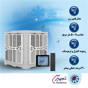 کولر آبی سلولزی پلیمری پایین زن 25000 نیرو تهویه البرز
