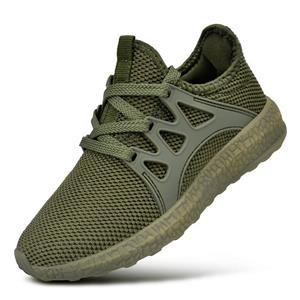 QANSI Child Kids Fashion Sneakers Ultra Lightweight Breathable Athletic Running Walking Casual Shoes Girls Boys