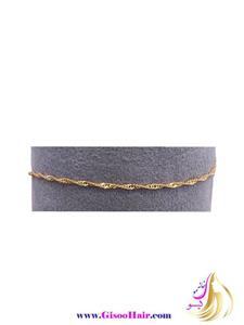 پابند طلایی طرح طنابی برند ysx