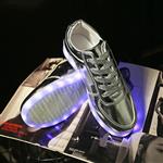 Start Women LED Shoes USB Charging Light Up Glow Shoes Fashion Sneakers