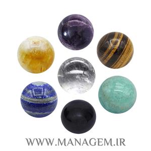 پک گوی های سنگی هفت چاکرا کد 803.65