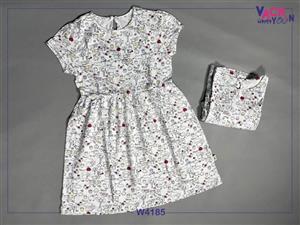 سارافون دخترانه طرح مزرعه حیوانات کد 321