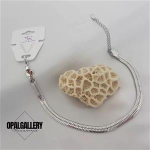 پابند نقره ای طرح ماری برند ysx کد 111