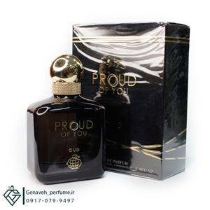 عطر ادکلن پرفیوم مردانه فراگرنس ورد مدل پرود آف یو عود Proud Of You حجم100میل