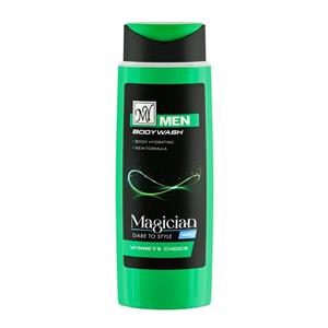 شامپو بدن خنک کننده Magician ی ویژه آقایان، مناسب انواع پوست حاوی عصاره اکالیپتوس 400 میلی لیتر
