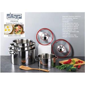 سرویس قابلمه 8 پارچه دی اس پی مدل CS003_S02