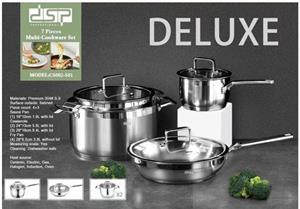 سرویس ۷ پارچه استیل دی اس پی DELUXE مدل cs002-s01