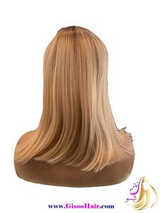 کلاه گیس پوستی لخت مصری بلند مش (کد 12TT22j)