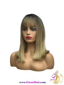 کلاه گیس پوستی لخت مصری بلند مش (کد 6TT16)