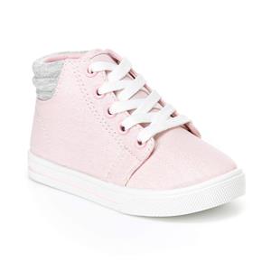 Simple Joys by Carter's Toddler and Little Girls' (1-8 yrs) Cora Gliter High-Top Sneaker 