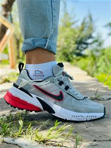 کتونی مردانه نایک کشلون-Cushlon طوسی قزمز