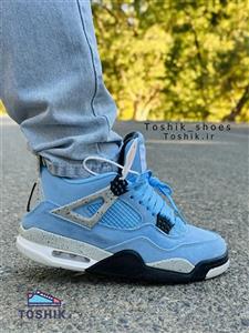 کتونی نایک جردن 4 آبی مردانه و پسرانه