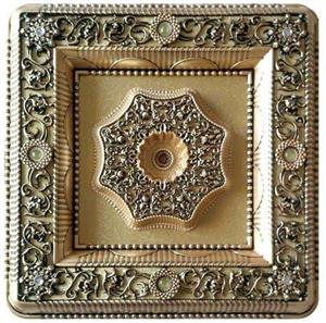 دورلوستری گل سقفی مربع نورا ۱۱۰*۱۱۰ ( کد ۳۱۸ )