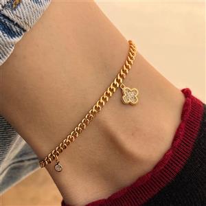 پابند استیل زنانه طرح ونکلیف کد 3203