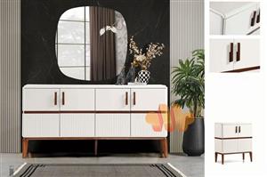 آینه و میز کنسول ملانیا کد 50