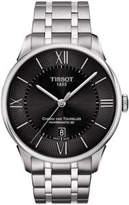 Tissot Chemin Des Tourelles T099.407.11.058.00 Black Dial Automatic Men's Watch 