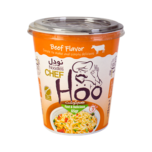 نودل هوو با طعم گوشت لیوانی 65 گرمی