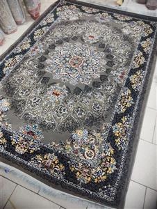فرش برلیان کاشان طرح حامیم  700 شانه 1500 تراکم