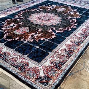 فرش برلیان کاشان طرح هیوا  700شانه 1500 تراکم