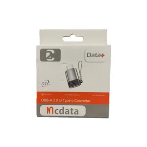 مبدل OTG یو اس بی به تایپ سی دیتا پلاس مدل McData C2