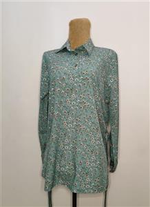 شومیز زنانه بهار سبز کد 0632