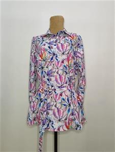 شومیز زنانه بهار آبرنگی کد 321