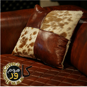 کوسن چرم سوپر لاکچری هوم کاورین کد2