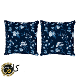 کاور کوسن هوم کاورین طرح گل و پروانه کد23